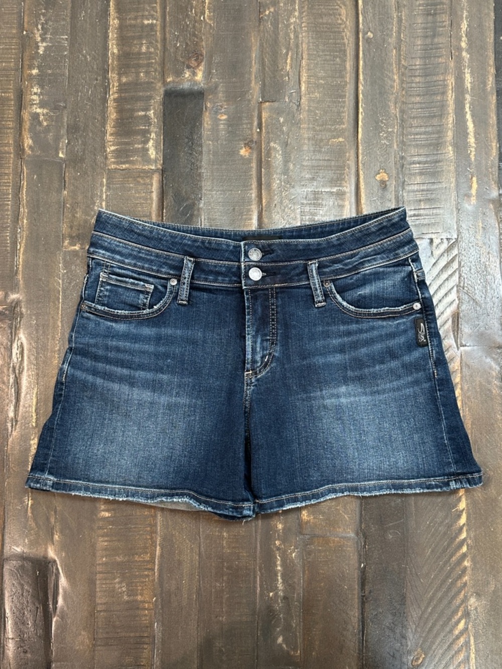 Silver Suki Jean Shorts